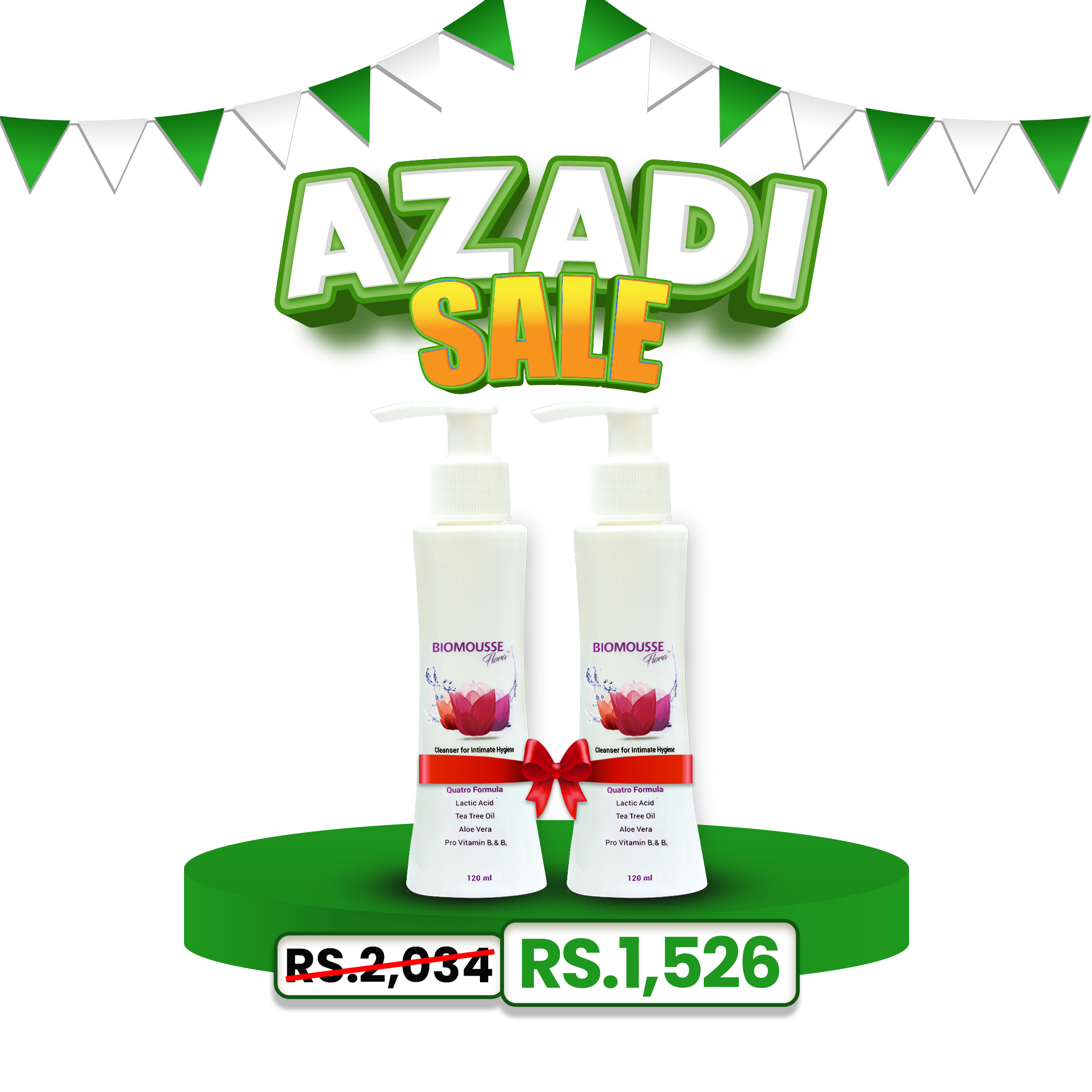 Biomousse Vaginal Cleanser