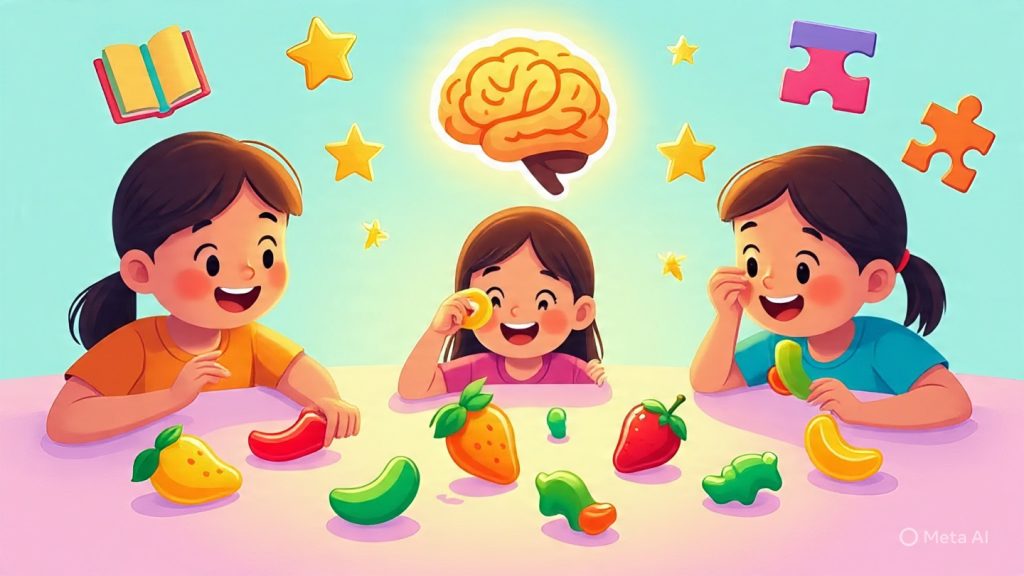 KidzVits Gummies for Kids’ Brain Development