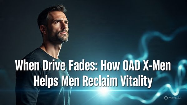 When Drive Fades: How OAD X-Men Helps Men Reclaim Vitality