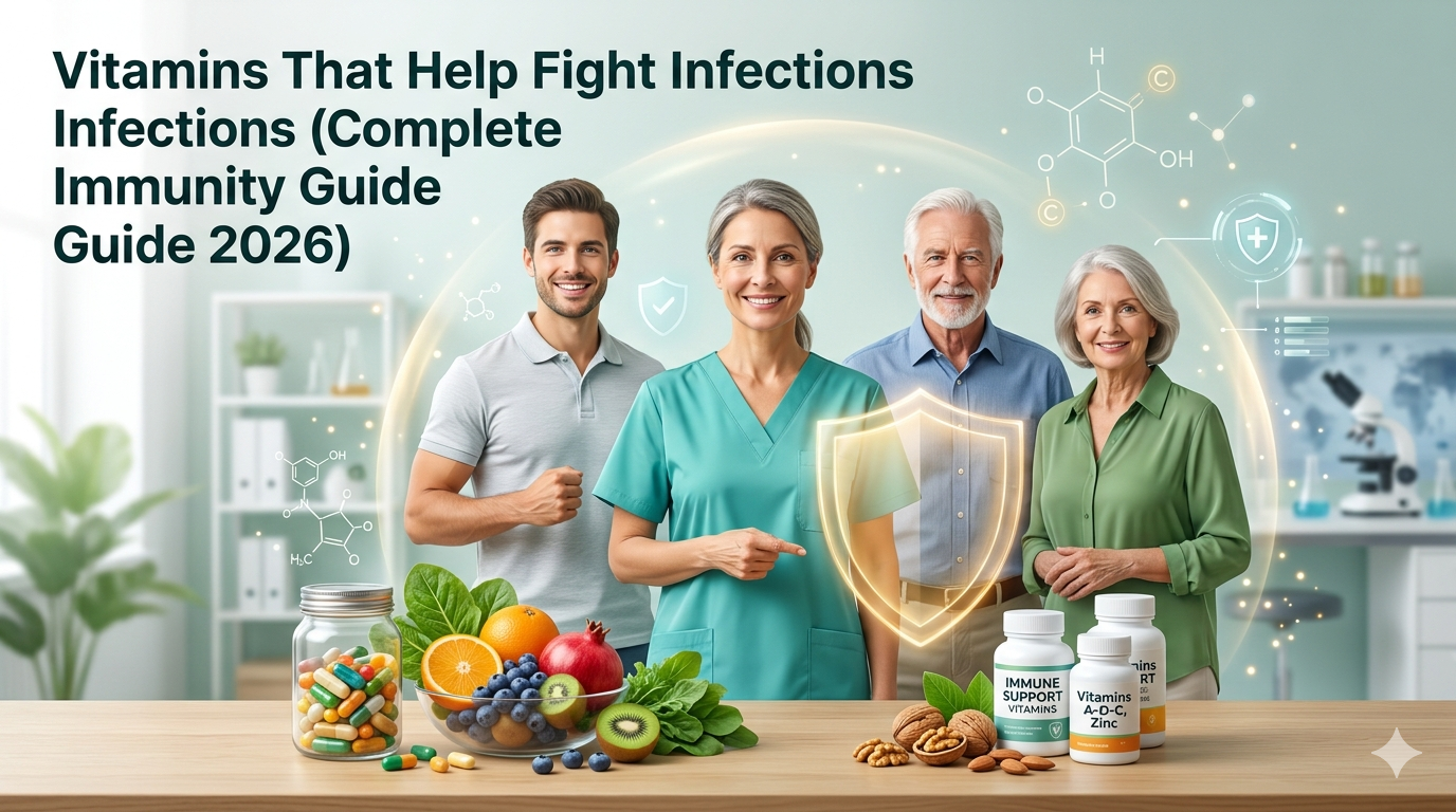 Vitamins That Help Fight Infections (Complete Immunity Guide 2026)