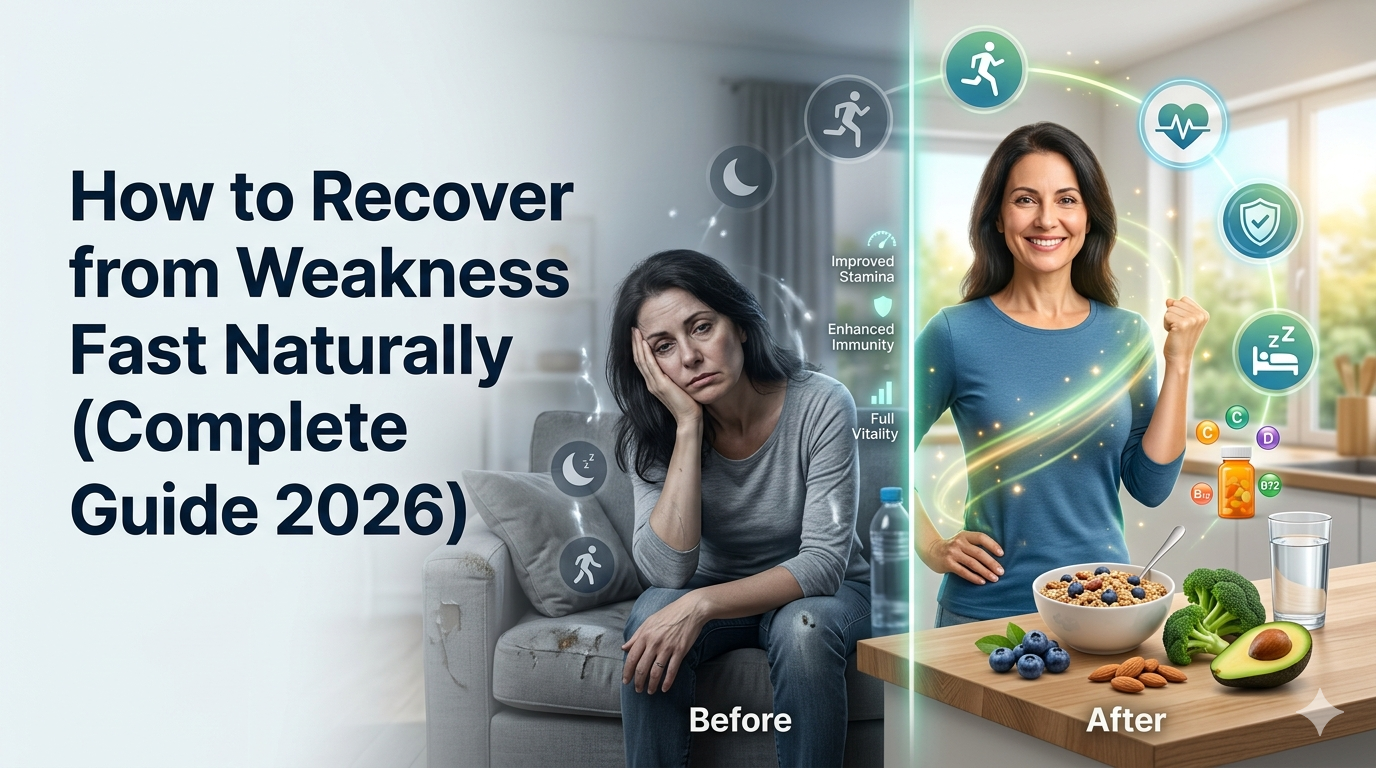 How to Recover from Weakness Fast Naturally (Complete Guide 2026)